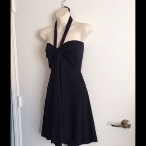 VENUS Black Convertible Cover-Up, Dress/Skirt.